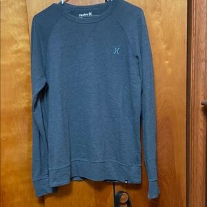 Hurley Men's Charcoal Crewneck